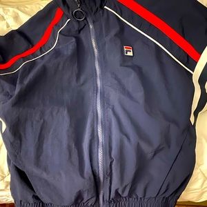 Small women’s fila jacket blue